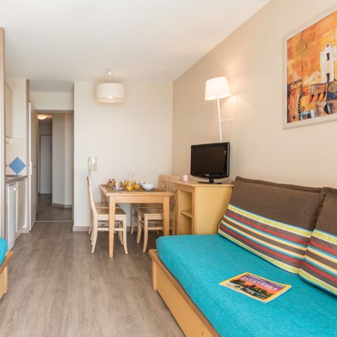 Appartement 5 personen - - 1 bedroom - Terrace or balcony