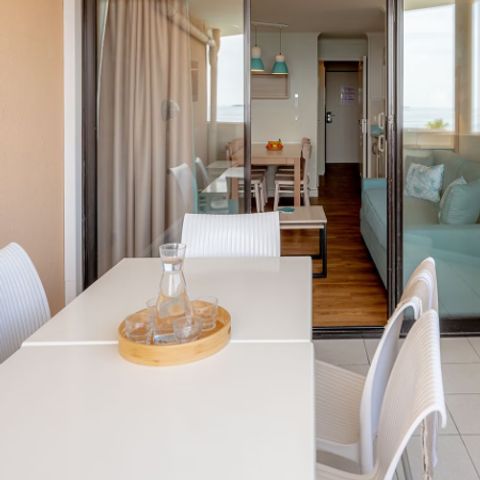 Appartement 6 personen - - 1 bedroom + 1 sleeping alcove  - Sea view - Air-conditioned - Terrace or balcony