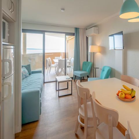 Appartement 6 personen - - 1 bedroom + 1 sleeping alcove  - Sea view - Air-conditioned - Terrace or balcony