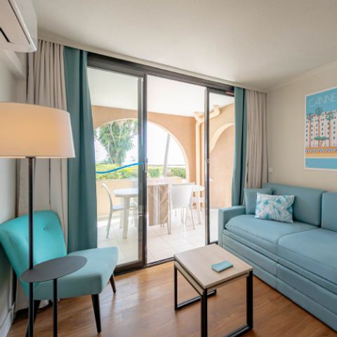 Appartement 6 personen - - 1 bedroom + 1 sleeping alcove - Air-conditioned - Terrace or balcony