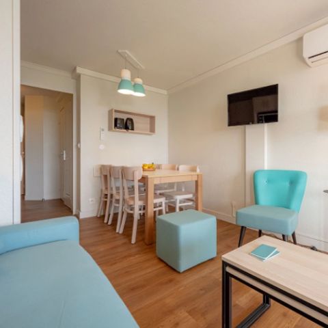 Appartement 6 personen - - 1 bedroom + 1 sleeping alcove - Air-conditioned - Terrace or balcony