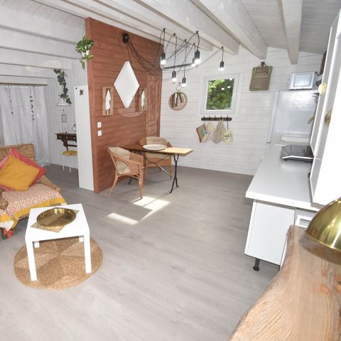 CHALET 2 personen - 32m² - Zonder slaapkamer