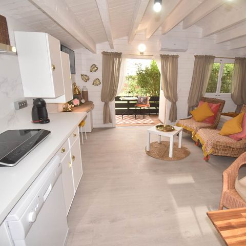 CHALET 2 personen - 32m² - Zonder slaapkamer