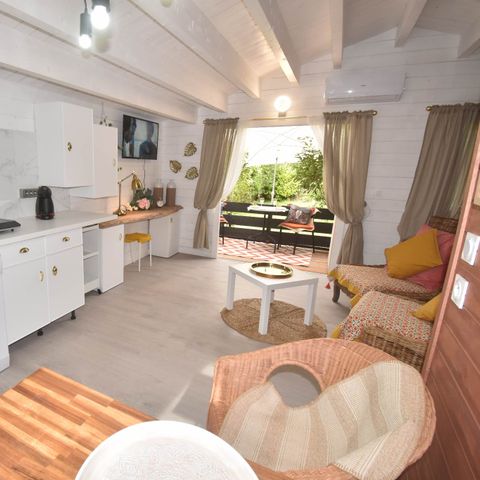 CHALET 2 personen - 32m² - Zonder slaapkamer