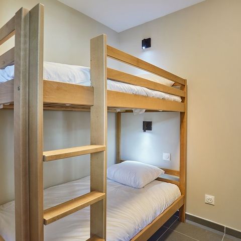 APPARTEMENT 6 personen - 2-kamer hut voor 6 personen