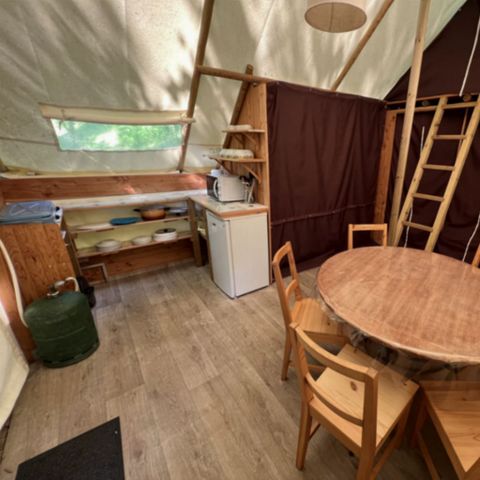 SAFARIZELT 6 Personen - Hütte Akazie