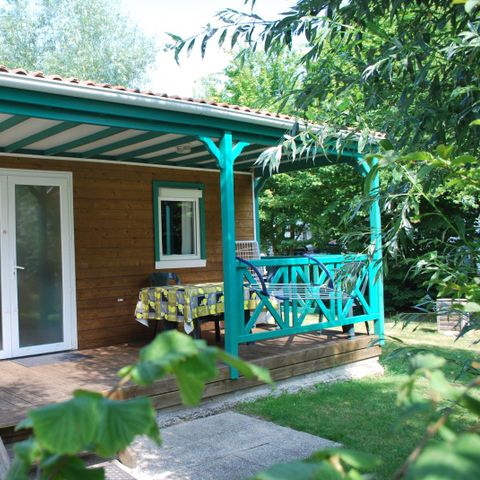 Chalet 4 personen - Wood COMFORT 2 sl.k. 24m² (24m²)