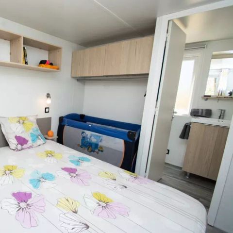 MOBILHOME 4 personnes - Cottage Romarin 3 Pièces 4 Personnes Climatisé Spa Privatif