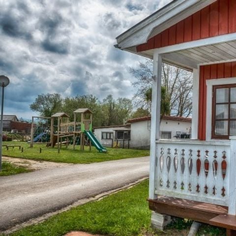 Stacaravan 2 personen - Bungalow 1Hab (geen huisdieren)