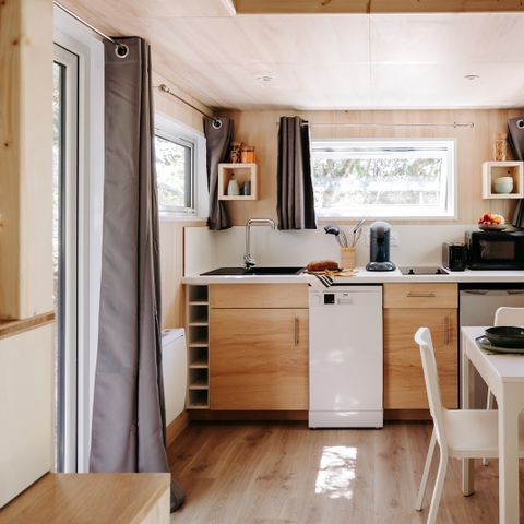 HÉBERGEMENT INSOLITE 4 personnes - Tiny House Signature 2 Chambres