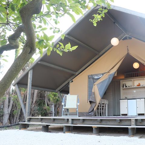 TENDA IN TELA E LEGNO 2 persone - Tenda Safari Glamping