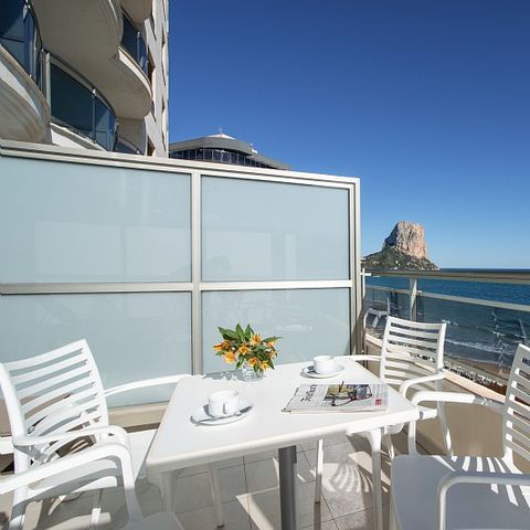 Slaapkamer 4 personen - Hotelkamer Terrace seaside