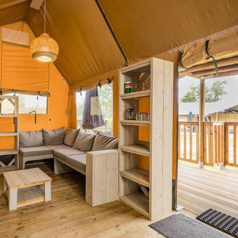 Safaritent 8 personen - Stuuflodge Deluxe