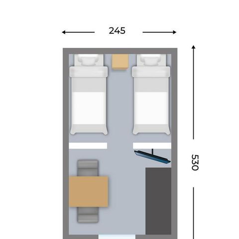 UNUSUAL ACCOMMODATION 4 people - Hiker's pod for 4 persons