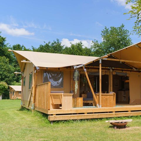 CANVAS AND WOOD TENT 7 people - La Gran Vida