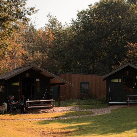 CANVAS AND WOOD TENT 4 people - Hiker's hut