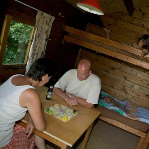 CANVAS AND WOOD TENT 4 people - Hiker's hut