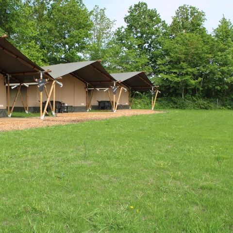 CANVAS AND WOOD TENT 4 people - Safari tent