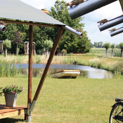 CANVAS AND WOOD TENT 6 people - Safari tent