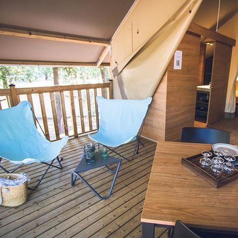 Safaritent 4 personen - Lodge