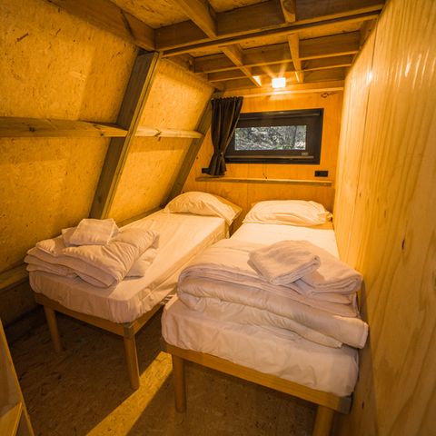 TENDA IN TELA E LEGNO 4 persone - A Luxury