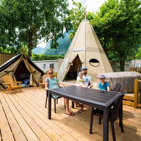 Tent 6 personen - Tipi Lodge