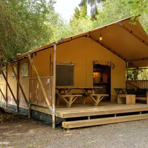 TENTE TOILE ET BOIS 4 personnes - Safari Tent 4 pax