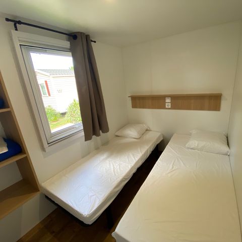 MOBILHEIM 4 Personen - Mobilheim Nest Sun - 29m2 - 2 Schlafzimmer-