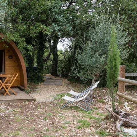 UNUSUAL ACCOMMODATION 2 people - Le POD: the 100% nature hut / with breakfast / 2 people included / private spa optional