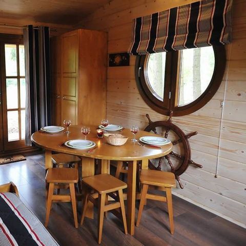 CHALET 6 persone - Cabane de Sam climatizzata (piccola casa familiare, spa privata sulla terrazza) / 5 pers inclusi