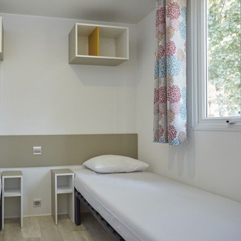 MOBILHOME 6 personnes - Comfort XL | 2 Ch. | 4/6 Pers. | Terrasse surélevée | Clim.