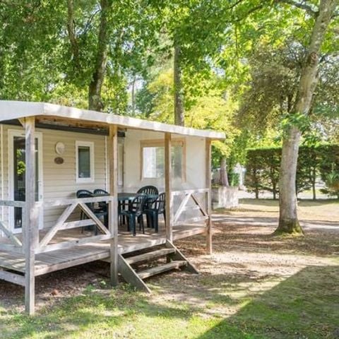 MOBILHOME 6 personnes -  Comfort | 3 Ch. | 6 Pers. | Terrasse surélevée | TV