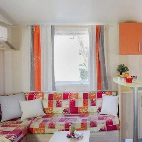 Stacaravan 6 personen -  Comfort | 3 slaapkamers | 6 pers | Verhoogd terras | TV