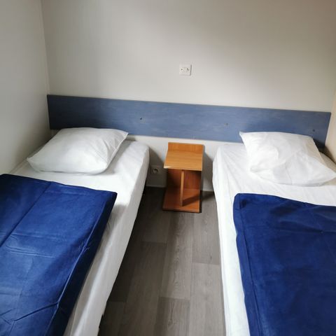 MOBILHOME 4 personnes - Mobil-home Samedi 2 chambres + terrasse couverte - sans sanitaires