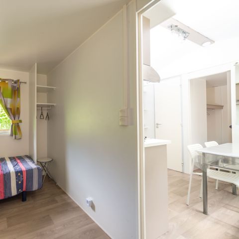 Stacaravan 5 personen - Stacaravan Dimanche 2 slaapkamers + overdekt terras