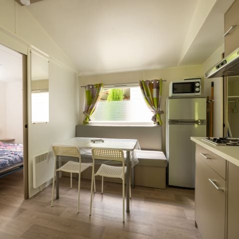 Mobilheim 5 Personen - Mobilheim Dimanche 2 Zimmer + überdachte Terrasse