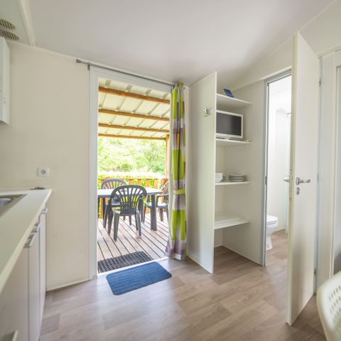 MOBILE HOME 5 people - Mobile home Samedi 2 bedrooms + covered terrace