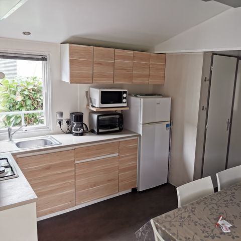 MOBILHOME 6 personnes - Mobil-home M°6 Ohara / 3 chambres + grande terrasse couverte