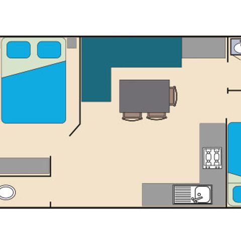 MOBILHEIM 4 Personen - KLASSIK - Océane