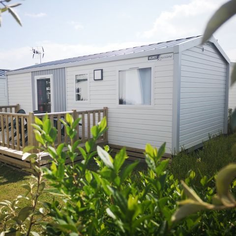 MOBILHEIM 5 Personen - Cottage Opale Vacances 2 Zimmer 27m2 - Holzterrasse