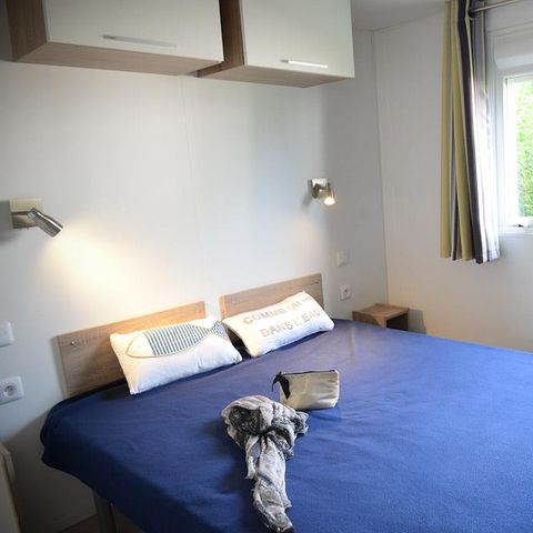 MOBILHEIM 5 Personen - Cottage Opale Vacances 2 Zimmer 27m2 - Holzterrasse