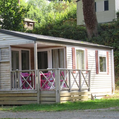 MOBILE HOME 3 people - Mobile-home CONFORT 27m² 2 bedrooms - integrated covered terrace and dishwasher