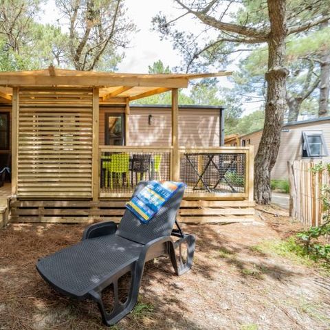 MOBILHOME 6 personnes - Cottage Violette 6 pers 3 Ch 1 Sdb ****