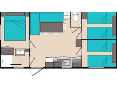 MOBILE HOME 6 people - Mobile home 6 persons