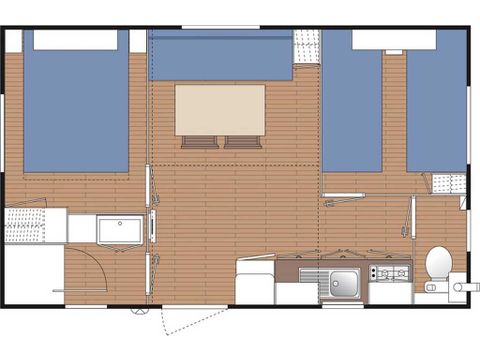 MOBILHOME 4 personnes - Le Donnant