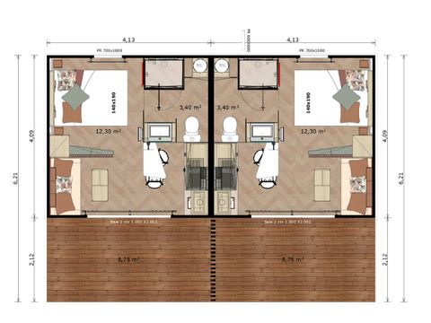 CHALET 2 Personen - Kleiner Schüler 2024