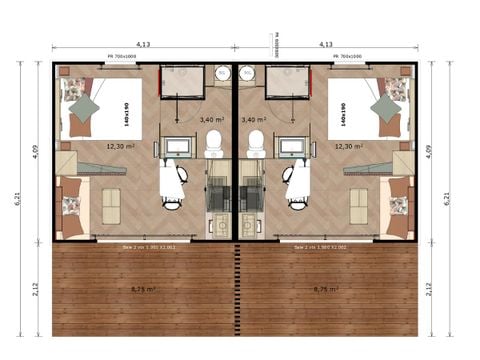 CHALET 2 persone - Piccolo scolaro 2024