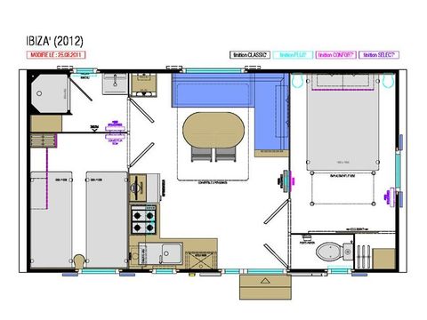 MOBILHOME 4 personas - COMODIDAD+ 27m