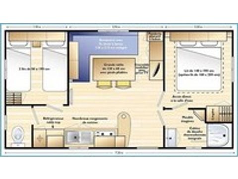 MOBILHOME 6 personas - Casa móvil 29 m2