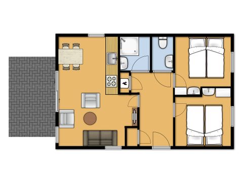 APARTMENT 4 people - the Caisson